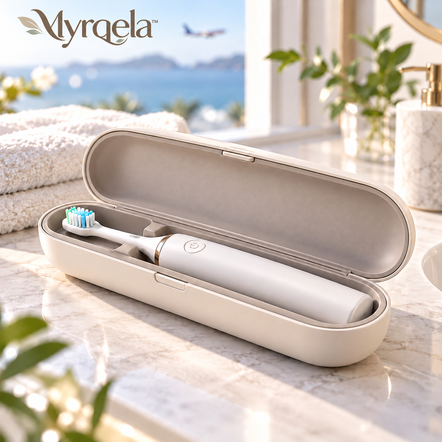 Myrqela™ Electric Toothbrush Travel Case – Hygienic Portable Storage Protector