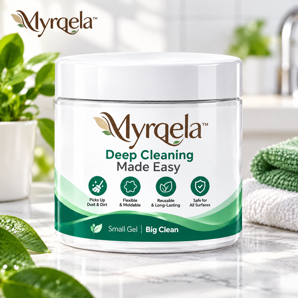 Myrqela™ Reusable Cleaning Gel – Multi-Surface Dust Removal Cleaning Putty
